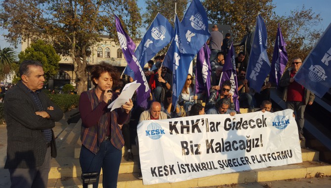 "Tüm meslektaşlarımızı bu onurlu mücadelede bizlere omuz vermeye davet ediyoruz"