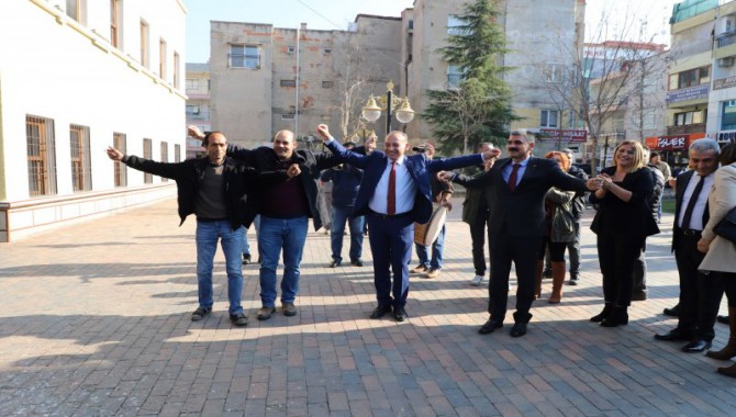 Turgutlu Belediyesi ile Genel-İş arasında imzalanan TİS için tören yapıldı