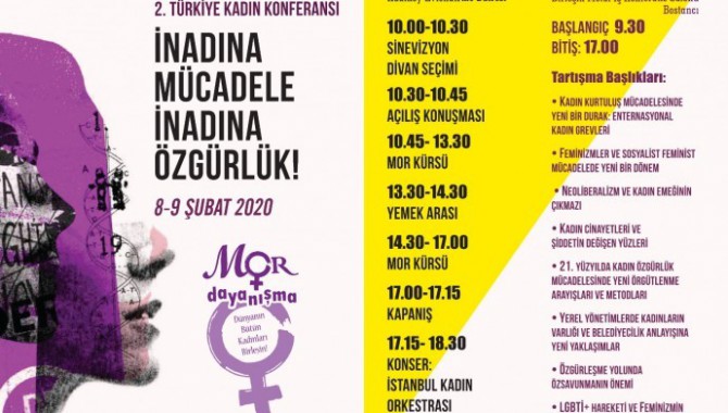 Türkiye Kadın Konferansı: "Örgütlü mücadeleyle feminist greve"