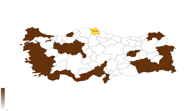 Türkiye'nin referandum haritası: Büyük kentler 'Hayır' dedi