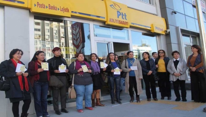 Tutuklu KESK’li kadınlara dayanışma kartı gönderildi