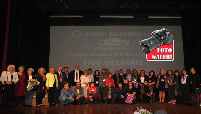 Uluslararası FeminİSTANBUL Şiir Festivali’nin açılışı Kartal’da gerçekleştirildi