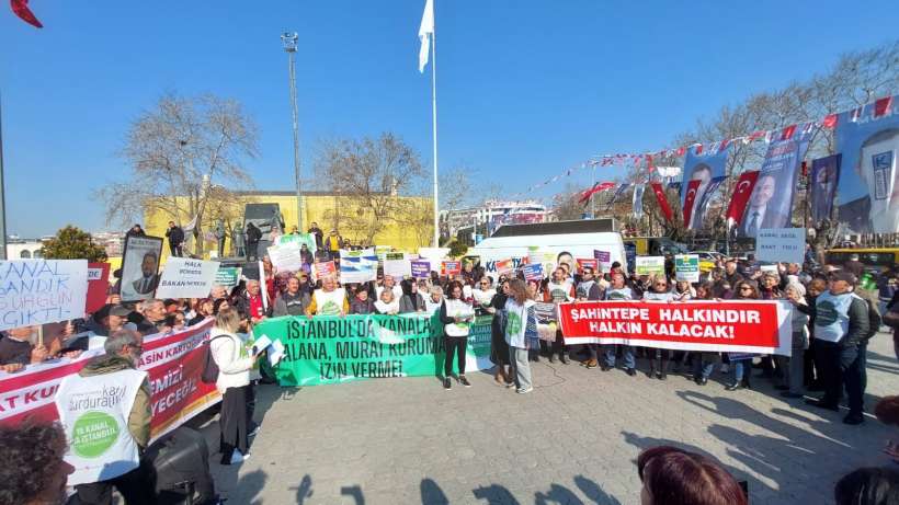 Ya Kanal Ya İstanbul Koordinasyonu: Kanala, talana, yalana hayır