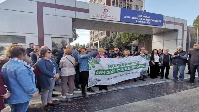 Yıkılan Buca Cezaevi alanının yeşil alan olması için itiraz dilekçeleri verildi