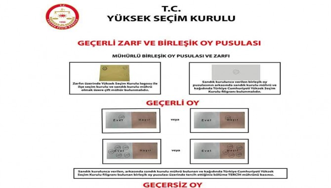 YSK: Mühürsüz oylar da geçerli sayıldı