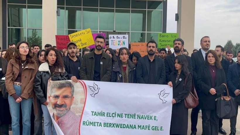 Diyarbakır’da öğrenciler Tahir Elçi’yi andı