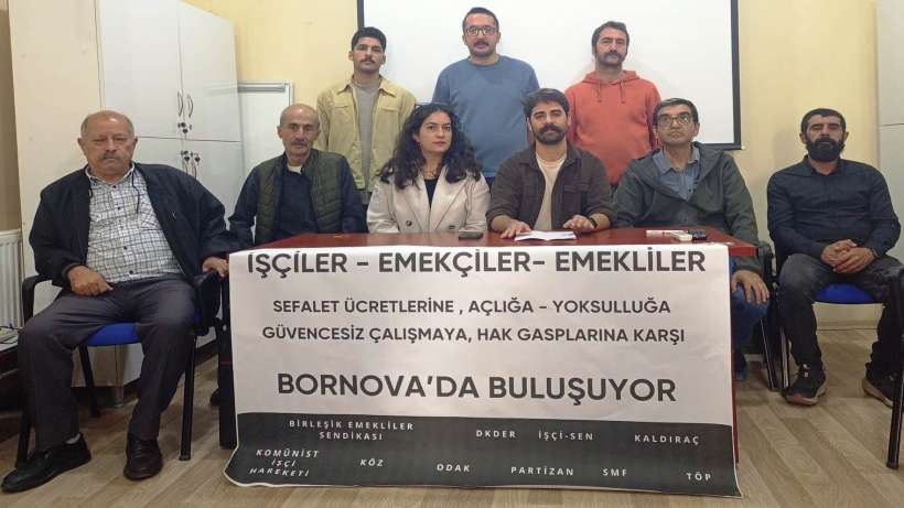 EMEKÇİLERE BORNOVA’DA BULUŞMA ÇAĞRISI