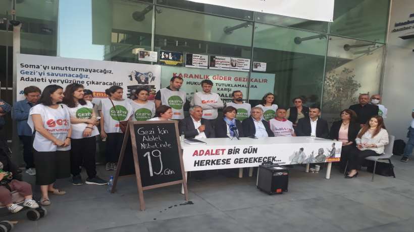 Gezi Davası için Adalet Nöbetleri 19. gününü geride bıraktı