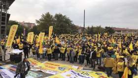 Öğretmenler ÖMK’nin iptali için Ankara’dan seslendi