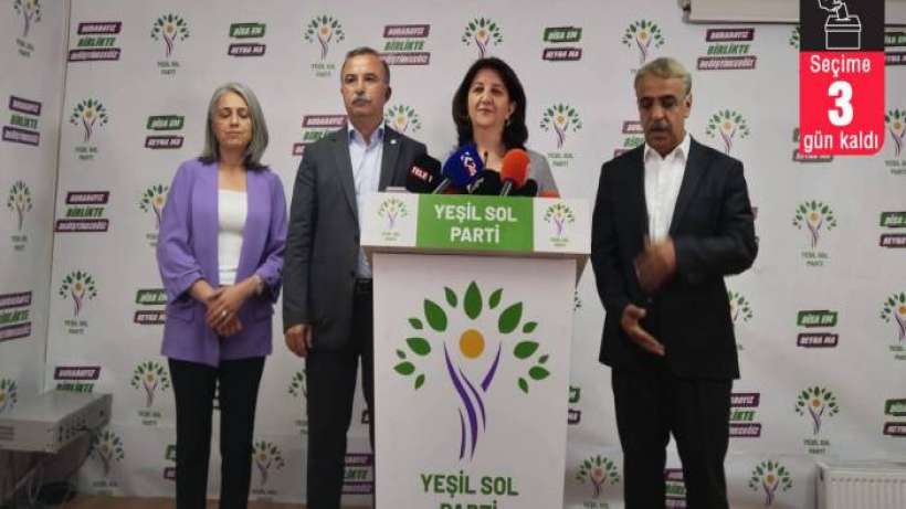 Yeşil Sol Parti ve HDP: : Sandığa eksiksiz gidip, tek adam rejimini değiştireceğiz