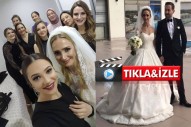 Dilek ve Ömer’in düğününe konuk yağdı